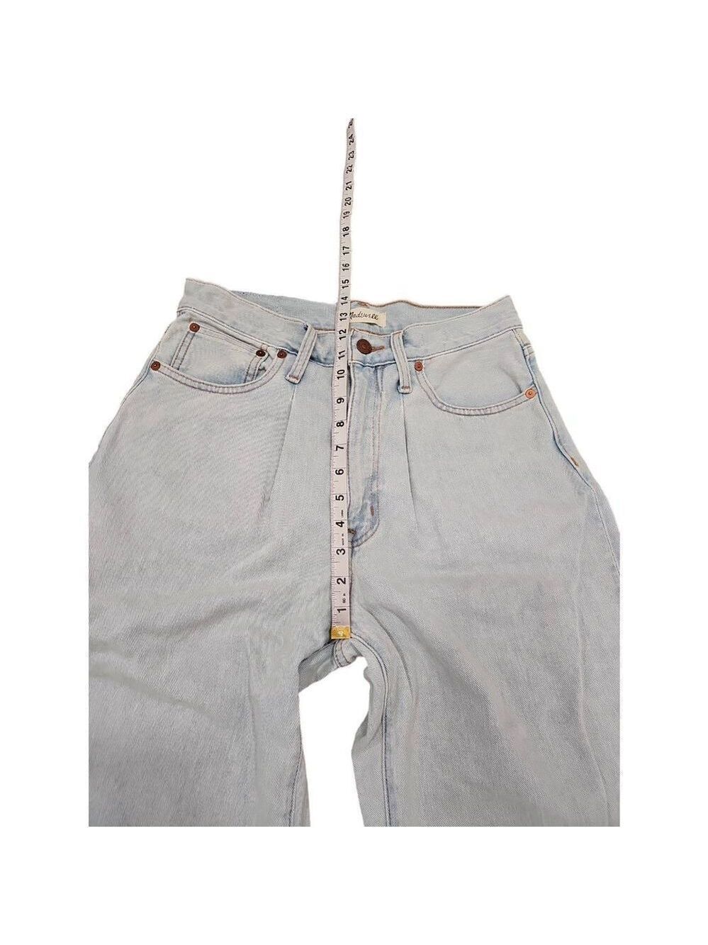 NWOT Madewell Superwide-Leg Jeans in Olcott Wash Sz 27 - Picture 8 of 12